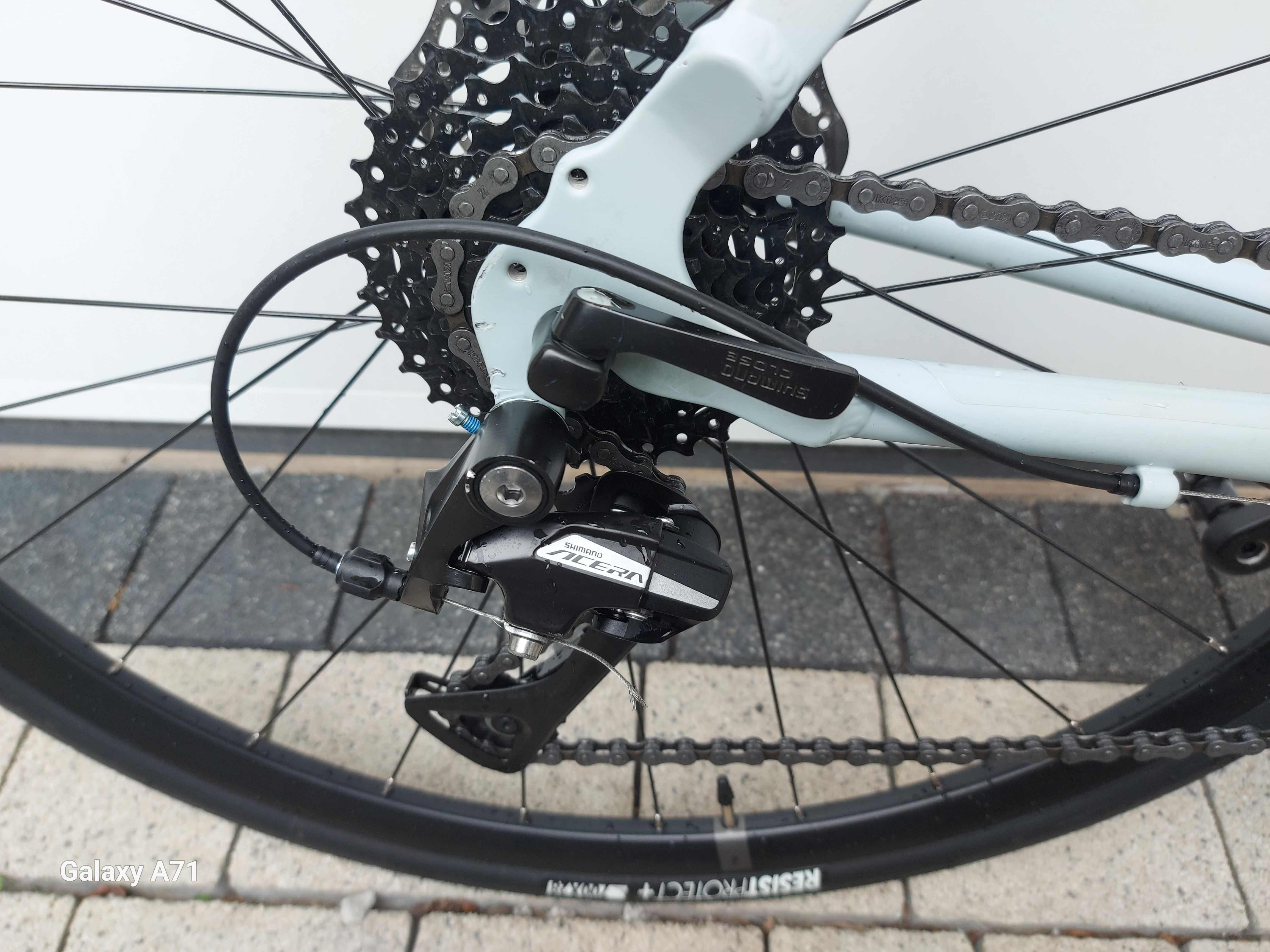 Rower gravel TRIBAN RC 120-ACERA,tarczówki,2x8,rozmiar L-NÓWKA
