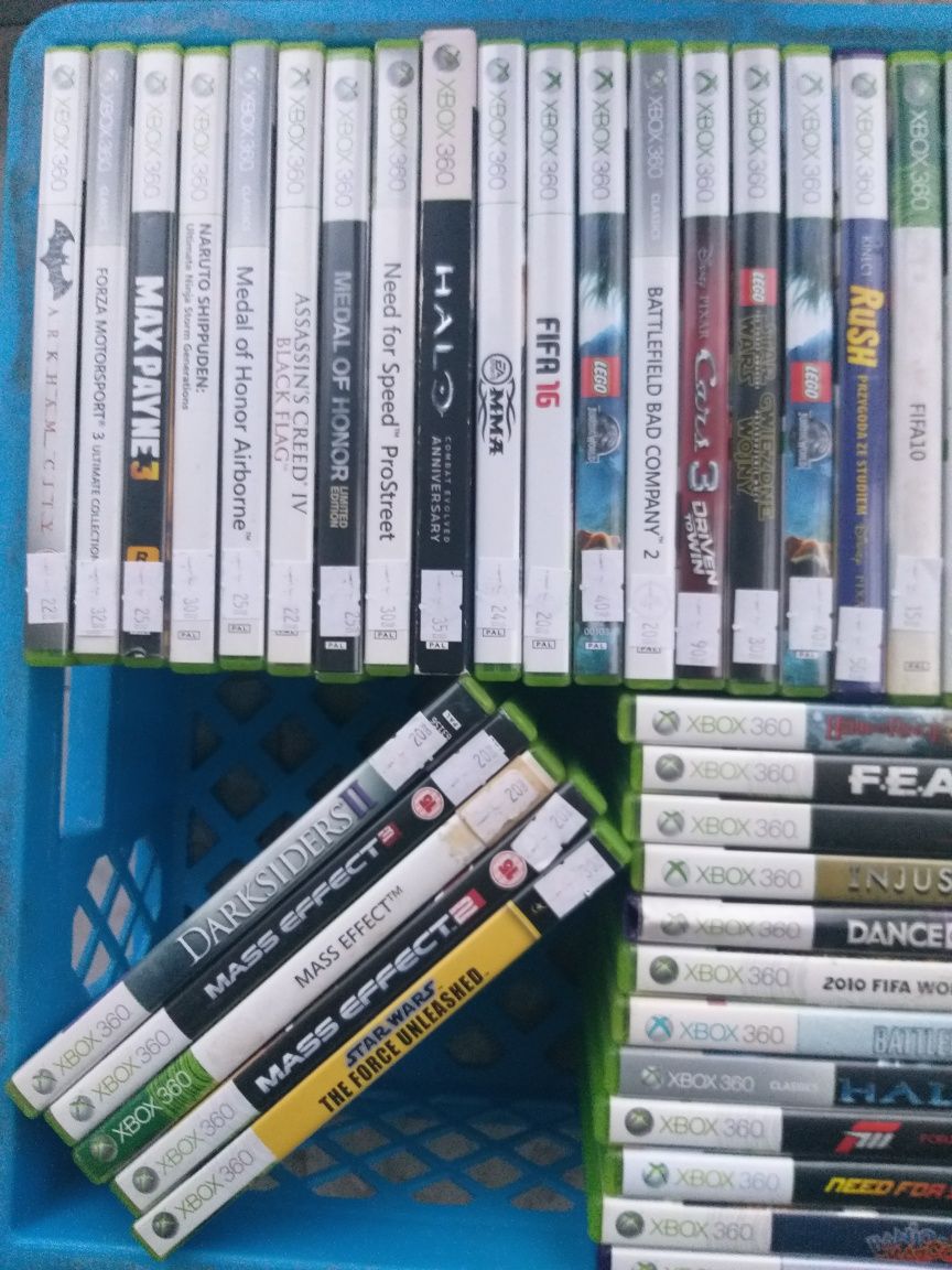 Gry Xbox 360 X360 games pudełkowe na konsole Wyprzedaż 

GRY XBOX 360