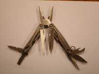 Multitool Leatherman Sidekick z nowym ostrzem od Wingmana.