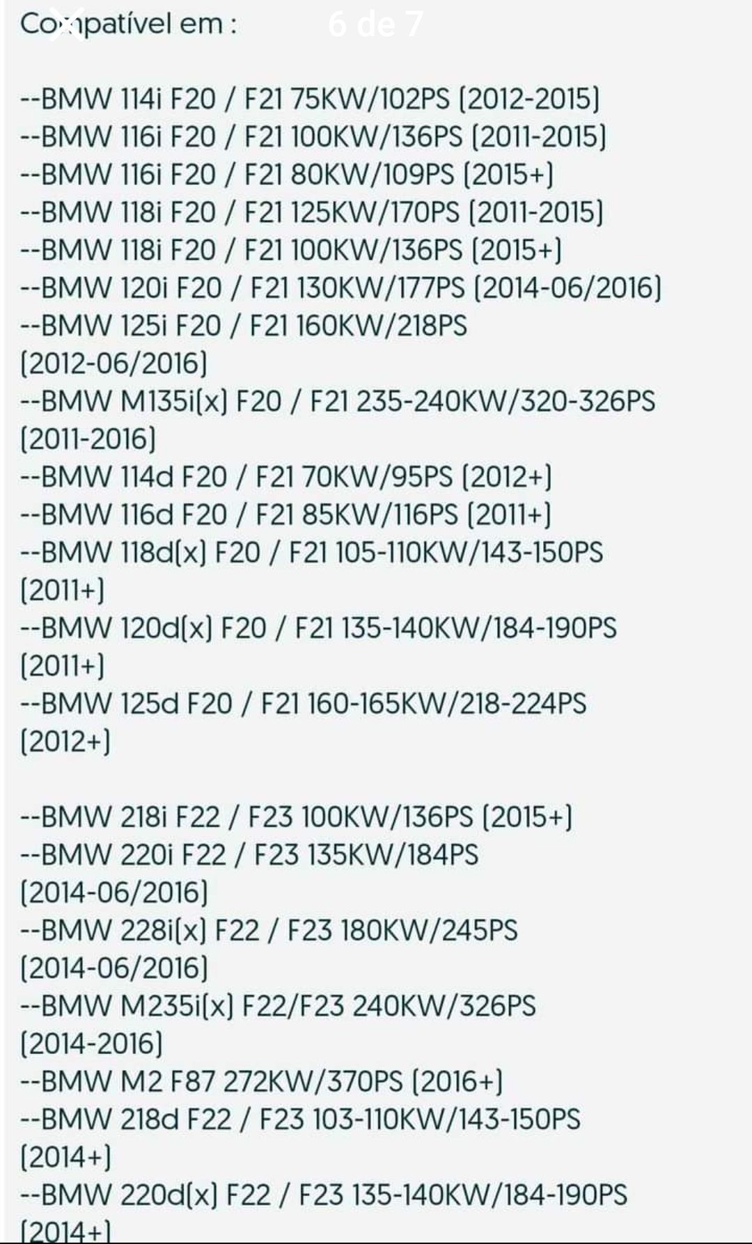 Intercooler BMW F20 F21 F22 F23 F30 F31 F34 F36
