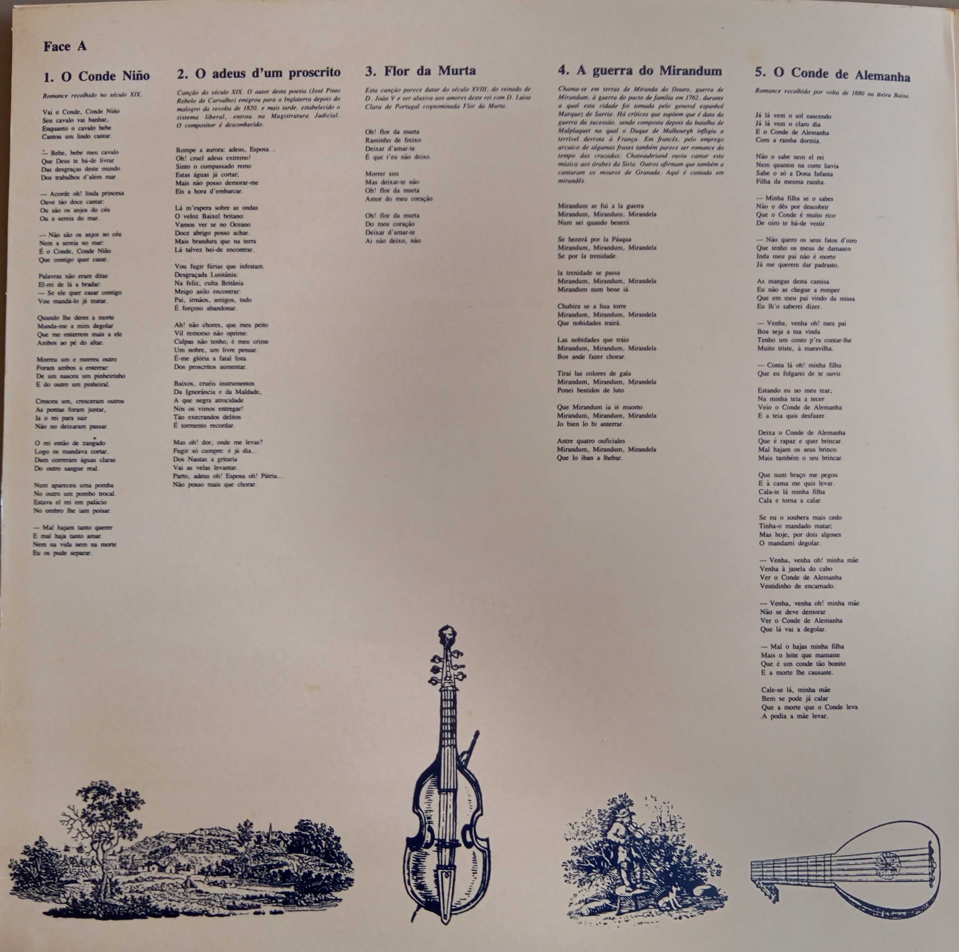 Luís Cília	- - - - -	Cancioneiro	- - - - -	LP
