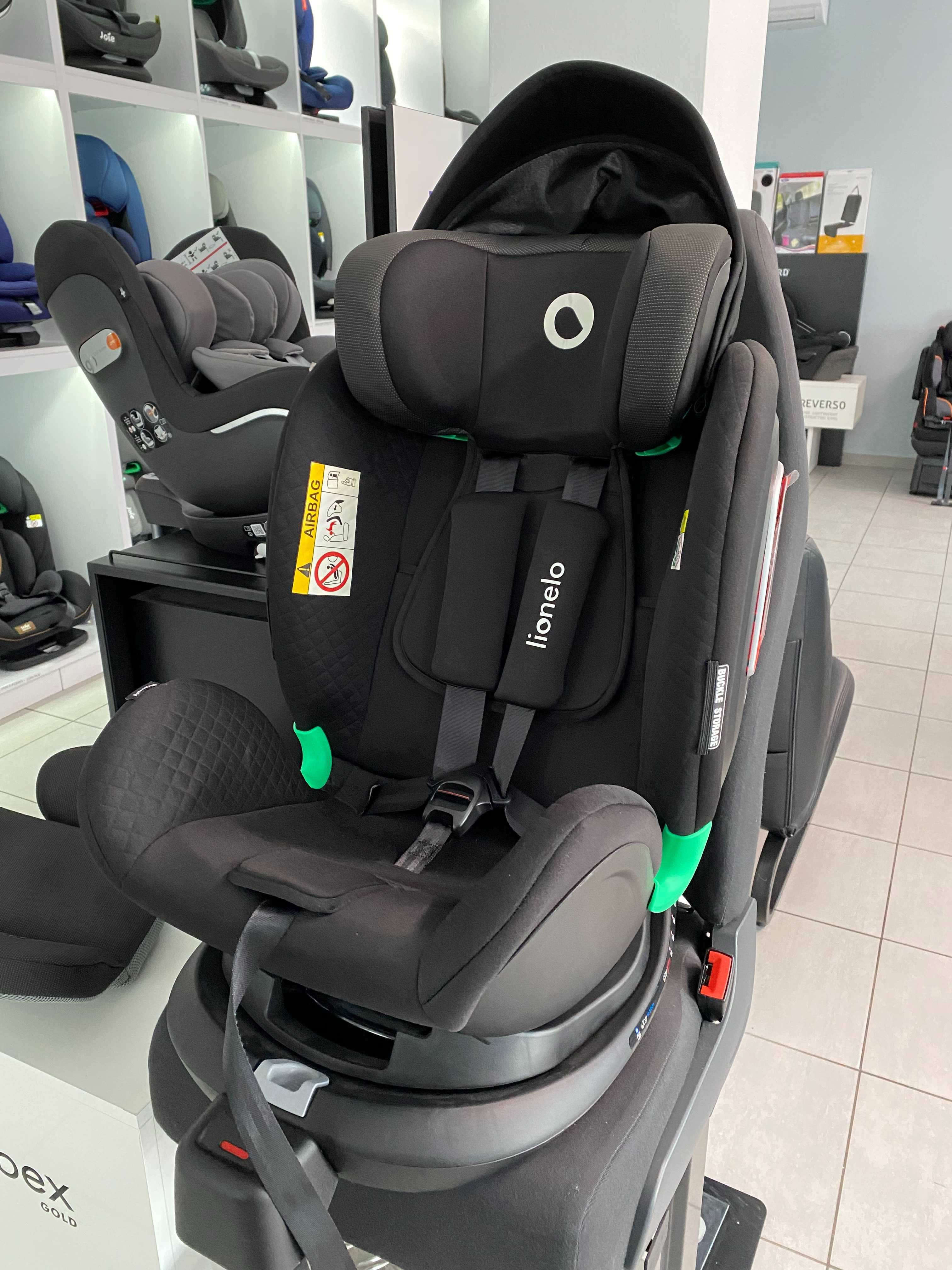 Lionelo Antoon Plus fotelik obrotowy 0-18kg ISOFIX