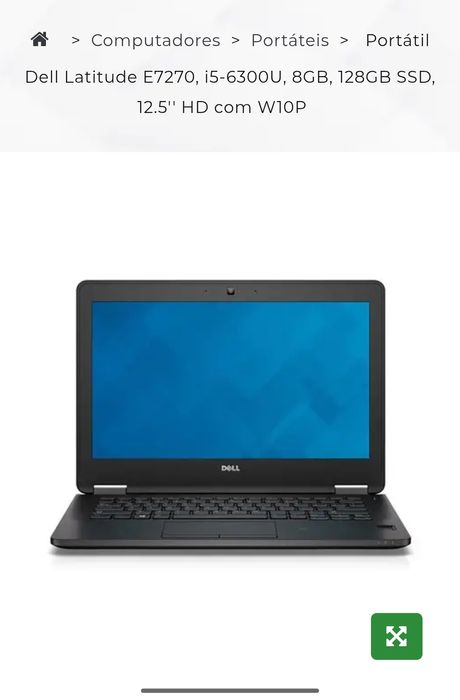 Portátil Dell Latitude E7270