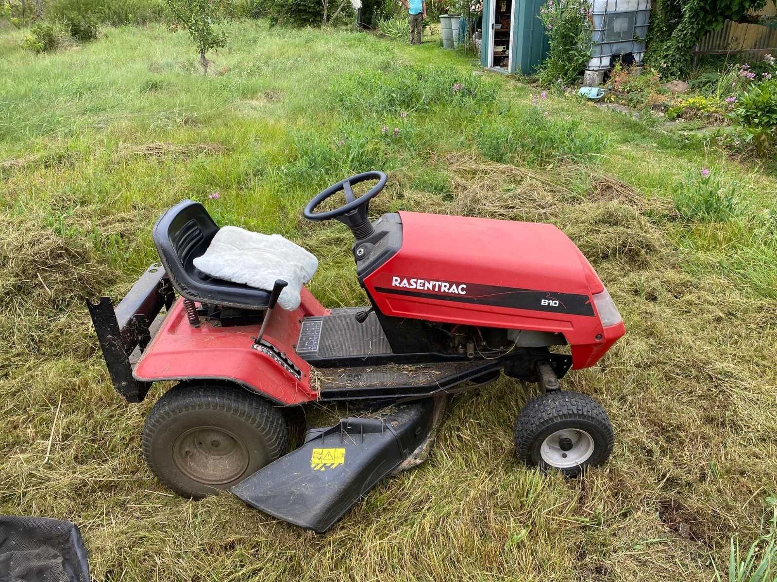 MTD  b10  Rasentrac briggs & stratton z przyczepka traktorek  kosiarka