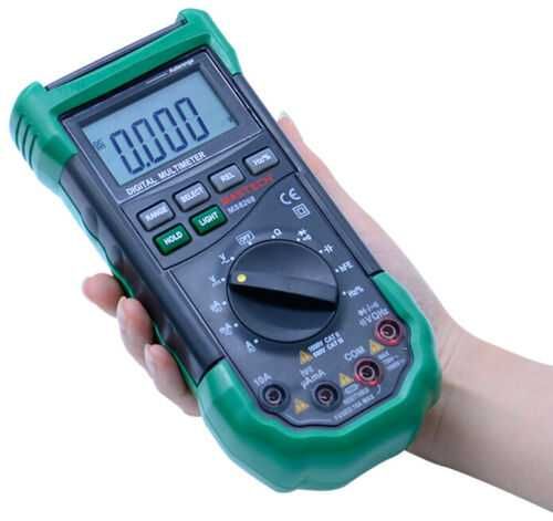 Mastech Multímetro Digital, LCD 3/4 Autoranging AC / DC / UF / Hz