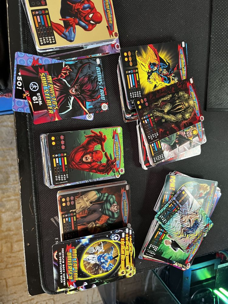 270 KARTY do gry Spider Man Heroes & Villains