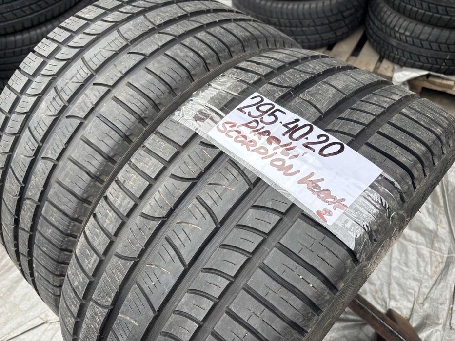 295-40-R20 PIRELLI SCORPION пара 2 штуки летней резины GERMANY 2022