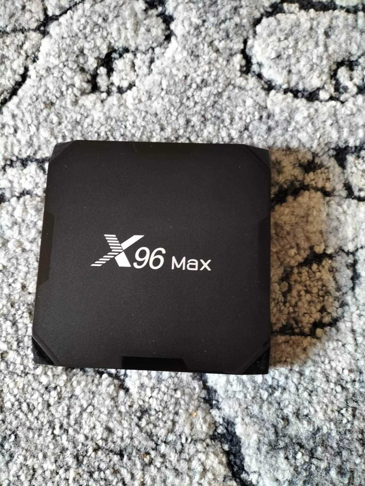 Smart TV Box X96 Max Android 9.0. + Пульт Air Mouse G10S ← ПОДАРОК