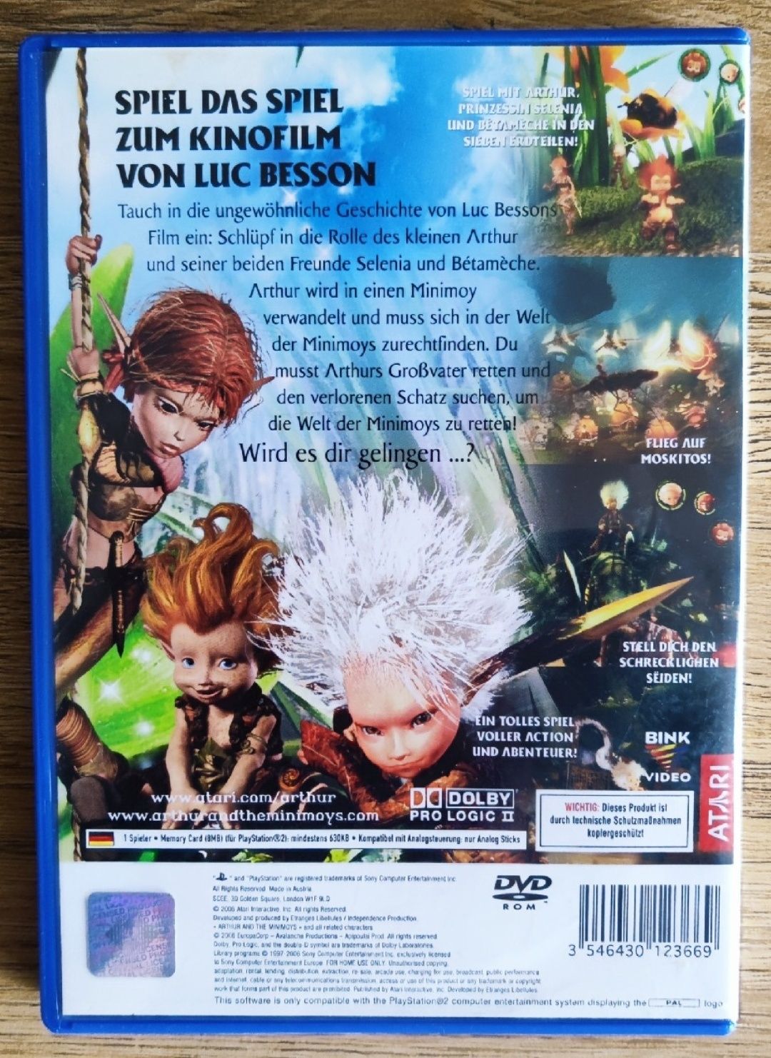 Gra Arthur and the Minimoys PlayStation 2 (PS2)