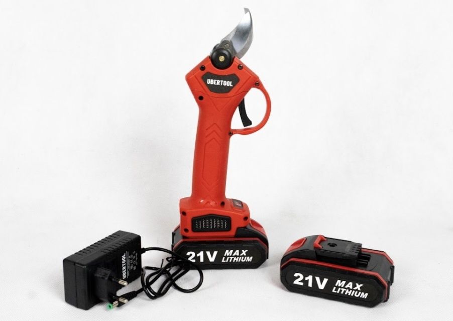 Sekator Elektryczny na Akumulator Nożyce 2 x AKUMULATOR UberTool