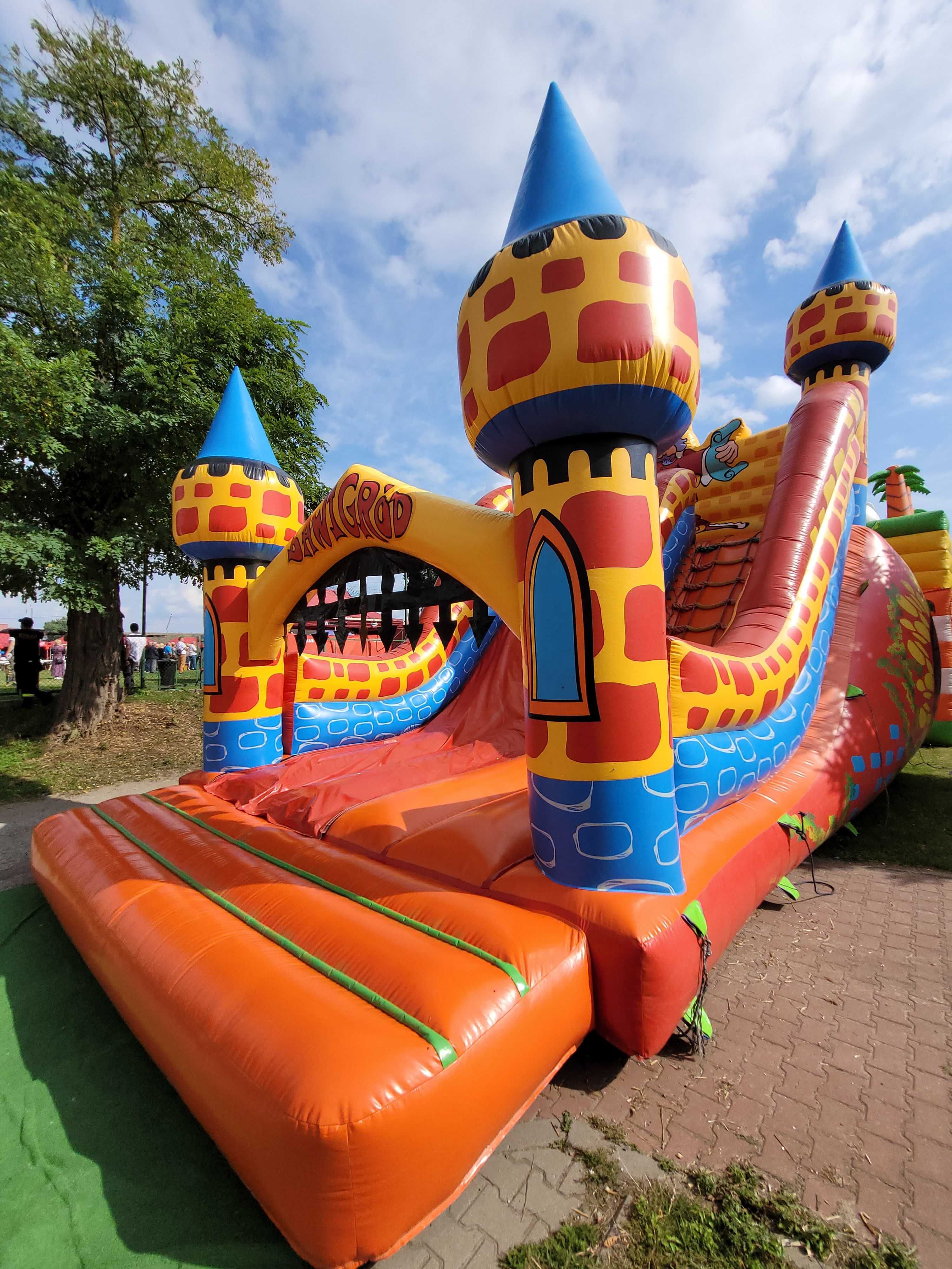 Zjeżdzalnia Bawigród średnia plus firmy Junior! Dmuchaniec (Gryfice)