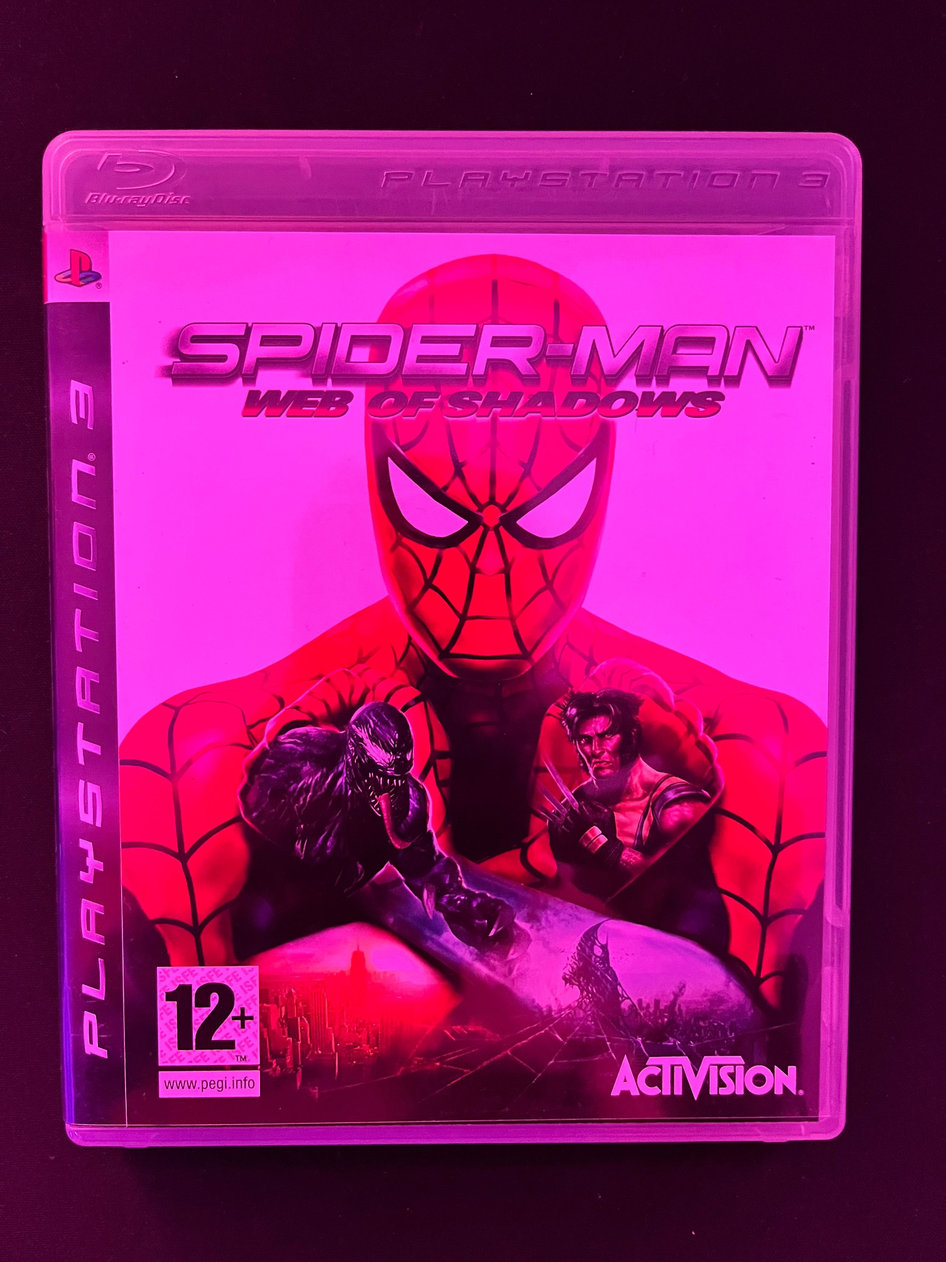 Jogo Spider Man Web of Shadows PS3