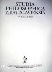 Studia Philosophica Wratislaviensia