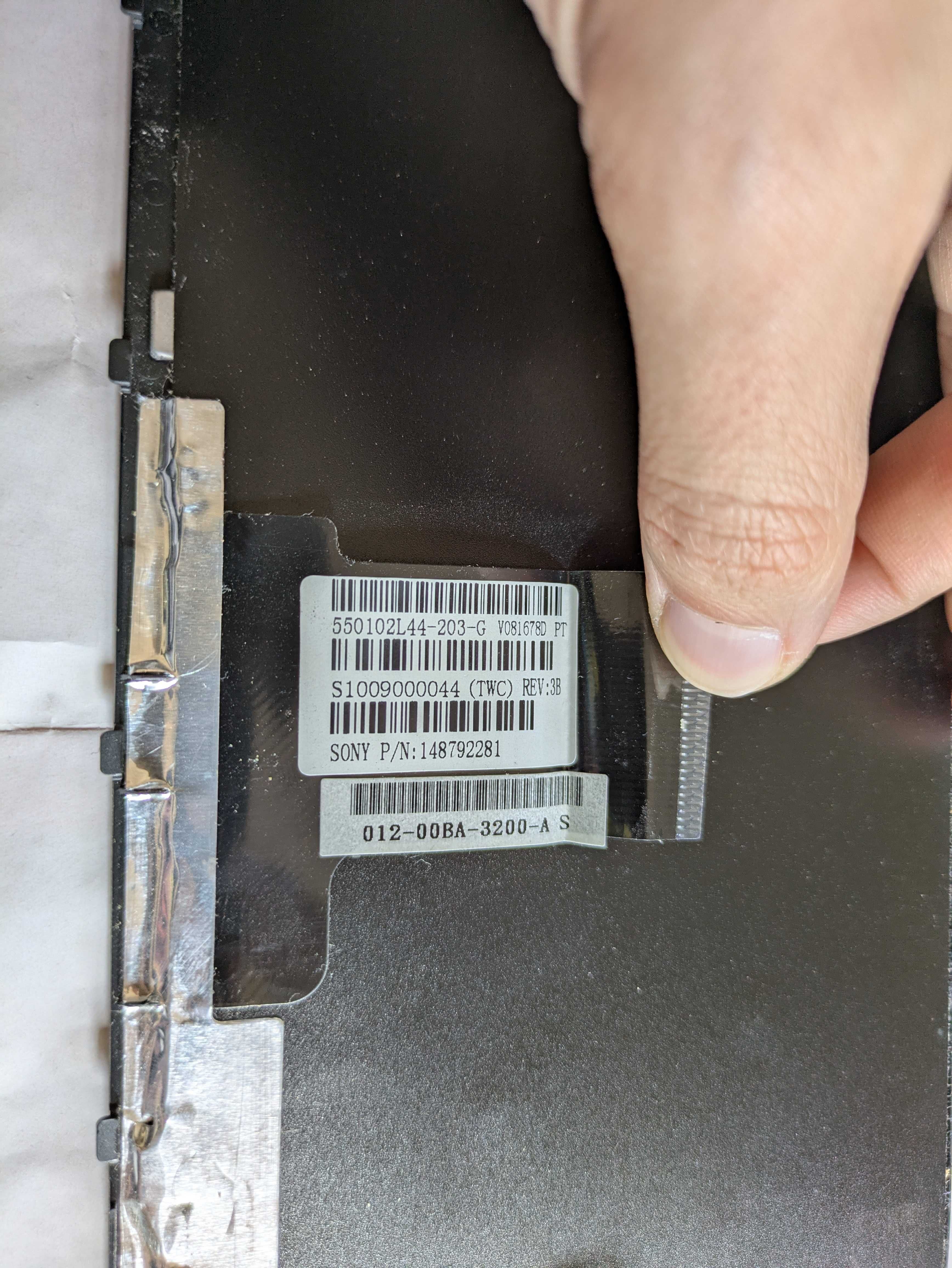 Teclado Sony Vaio VPCEA para peças