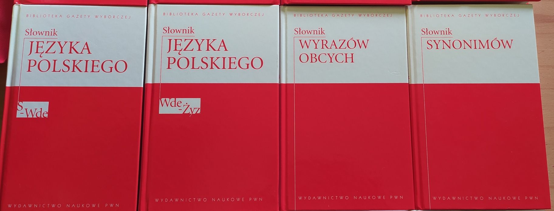 Biblioteka Gazety Wyborczej: Słowniki, Tom I-XI