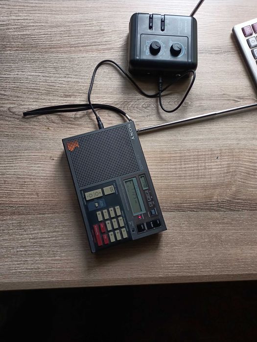 Радио Sony ICF-7600DS + антенна