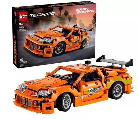 LEGO Technic Fast and Furious Toyota Supra MK4 42204. LEGO