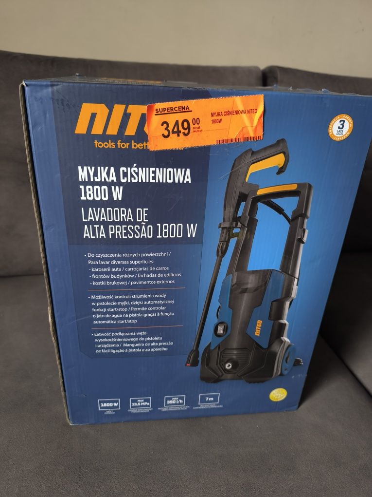 Nowa myjka ciśnieniowa Niteo 1800 W - jak Karcher