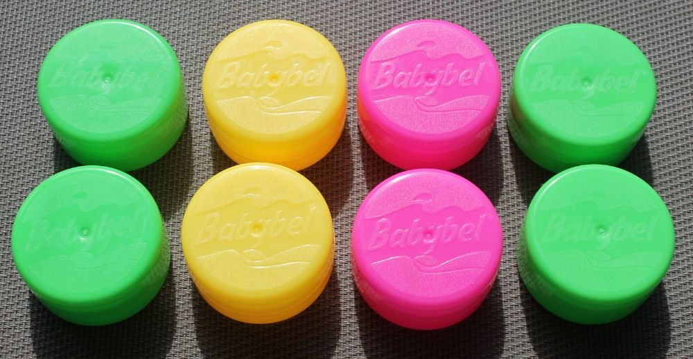 Caixinhas de transporte da Babybel