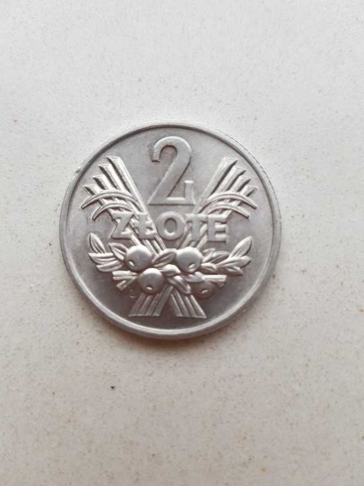 moneta 2 zł 1974 r jagody
