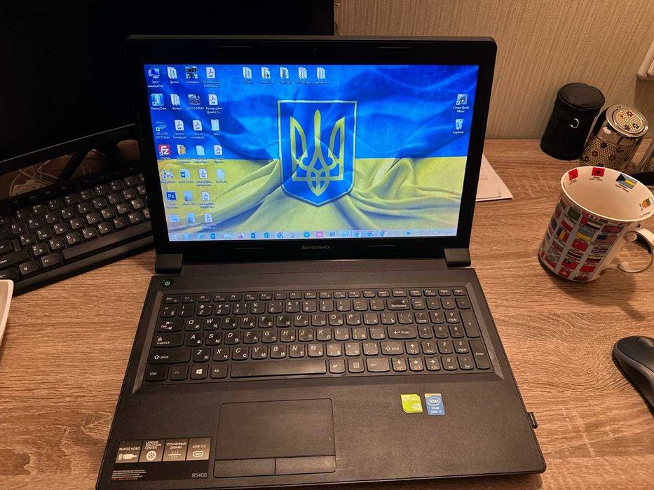 Ноутбук Lenovo B5400A/ram 8/hdd+ssd 1Тб/hd led/Intel Core i3-4000M