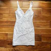 ZARA mini sukienka krótka biała 7385/302/250 roz. M/L na ramiączka