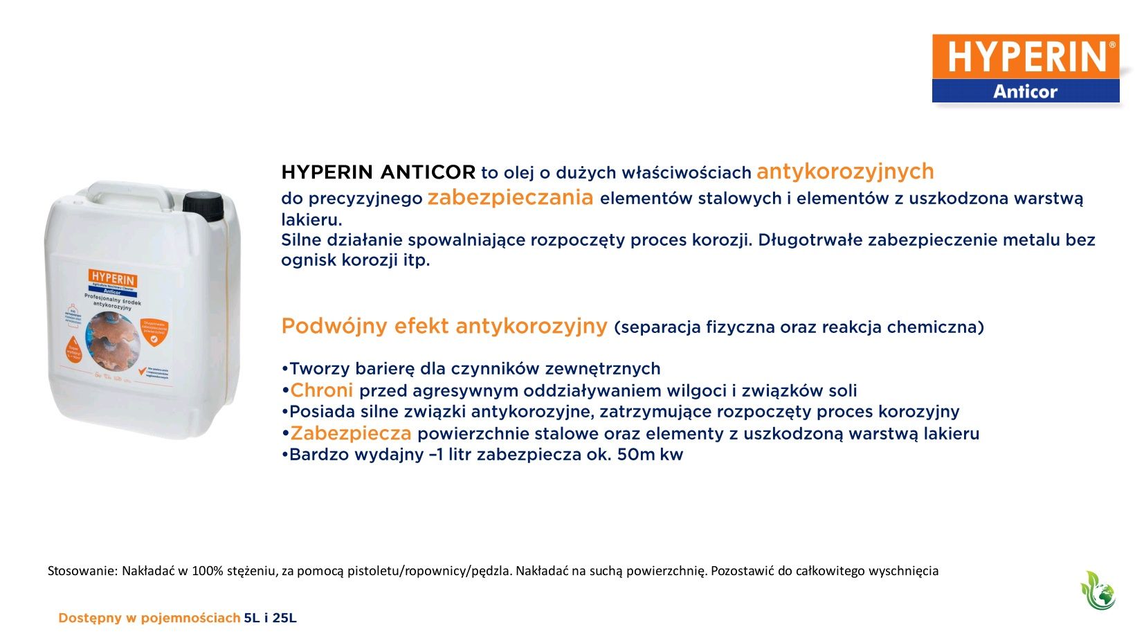 Środki do mycia maszyn rolniczych oraz hal udojowych marki hyperin