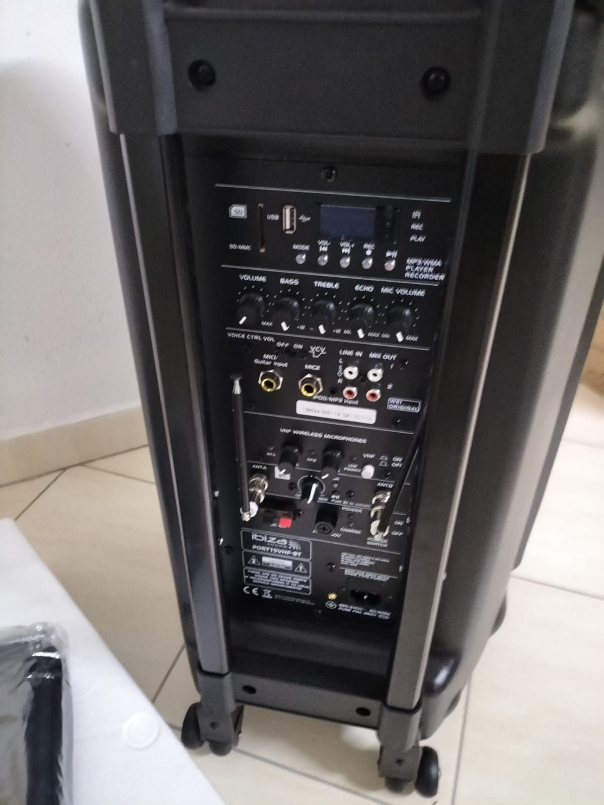 Aktywna kolumna ibiza port 15uhf mk2 okazja
