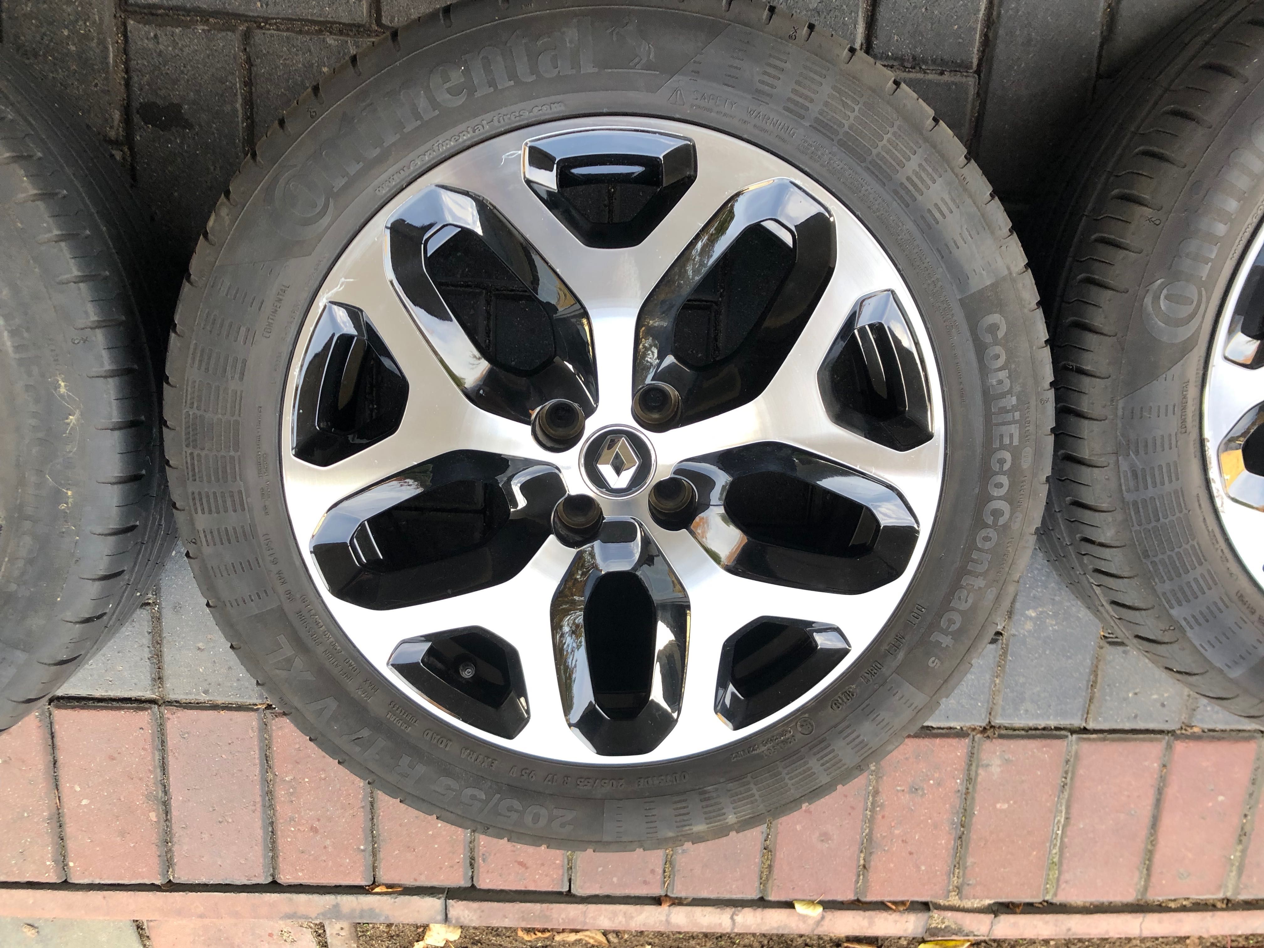 Renault Captur oryginalne Koła felgi, opony  205/50R17