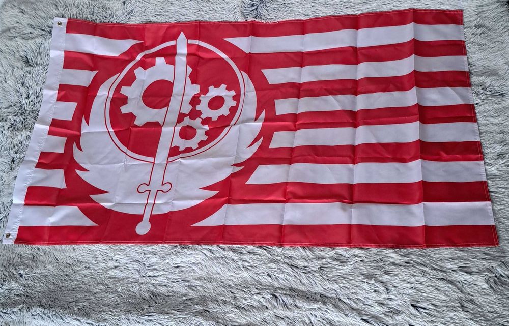 Fallout Brotherhood of Steel Flaga Banner 150x90 cm Bractwo Stali