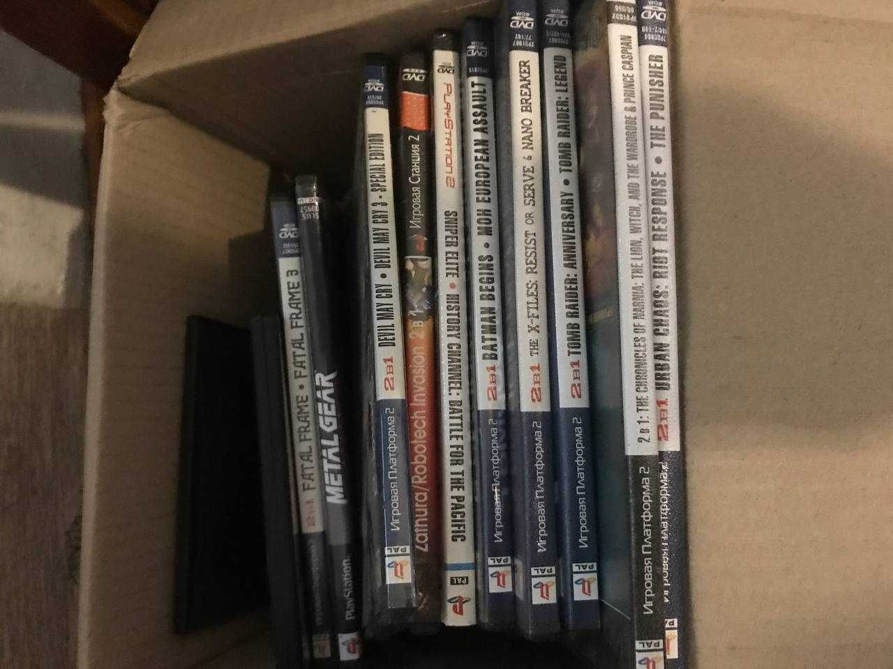 PS1, две PS2, запуск с диска так и с флешки, комплект 100+ игр