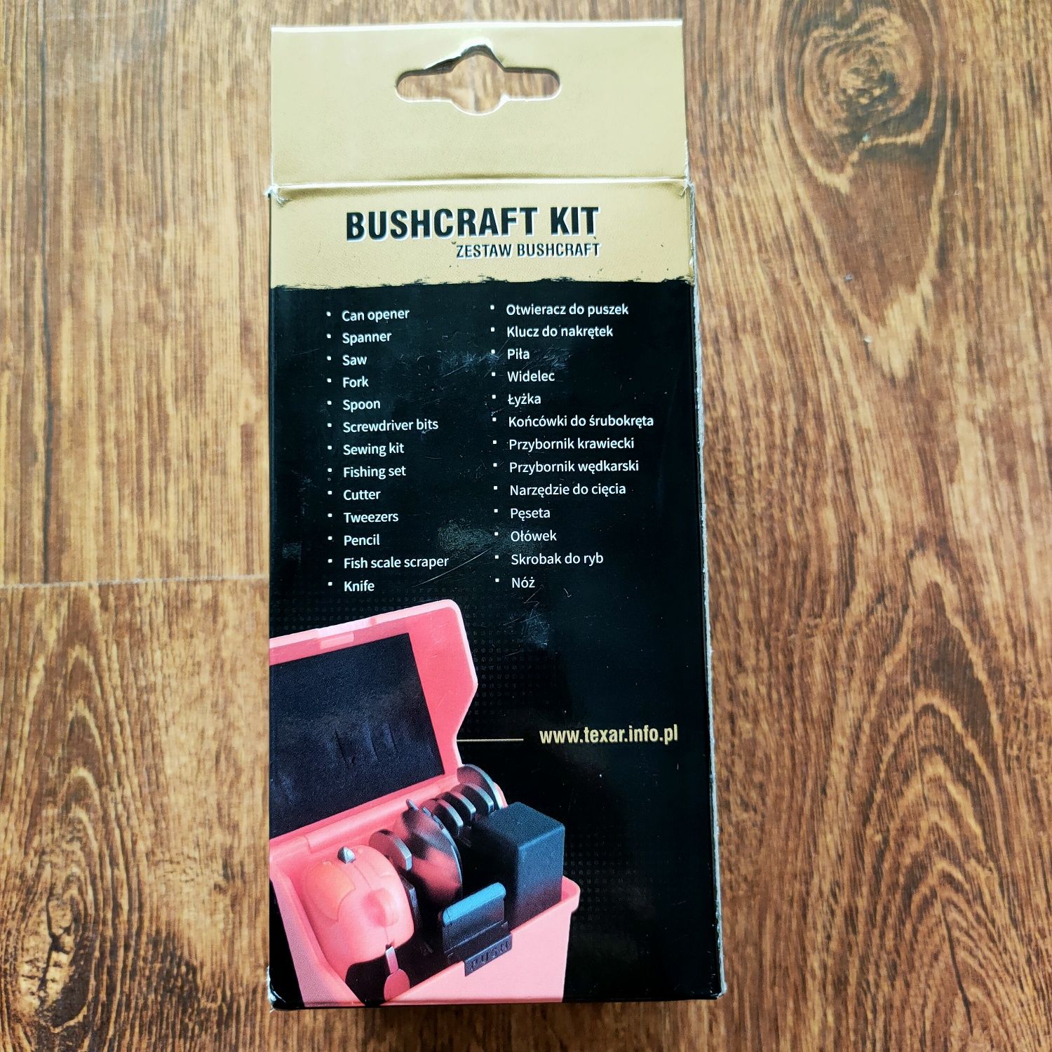 Zestaw bushkraft kit TEXAR survival