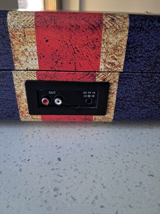 gira disco a funcionar