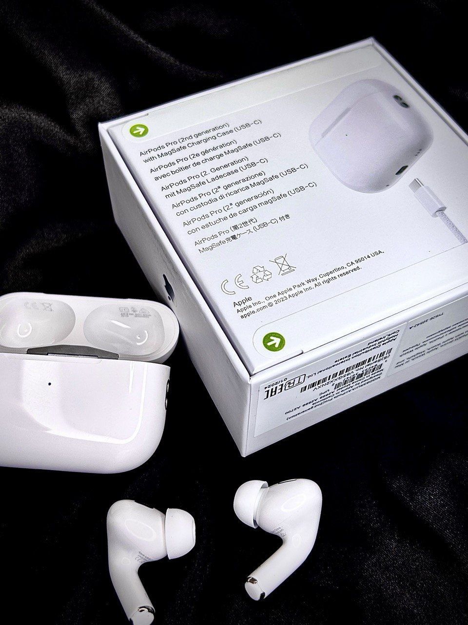 Airpods Pro 2 Gen 2024 Full (type-C) 100%-шумка-гіроскоп-прозорість