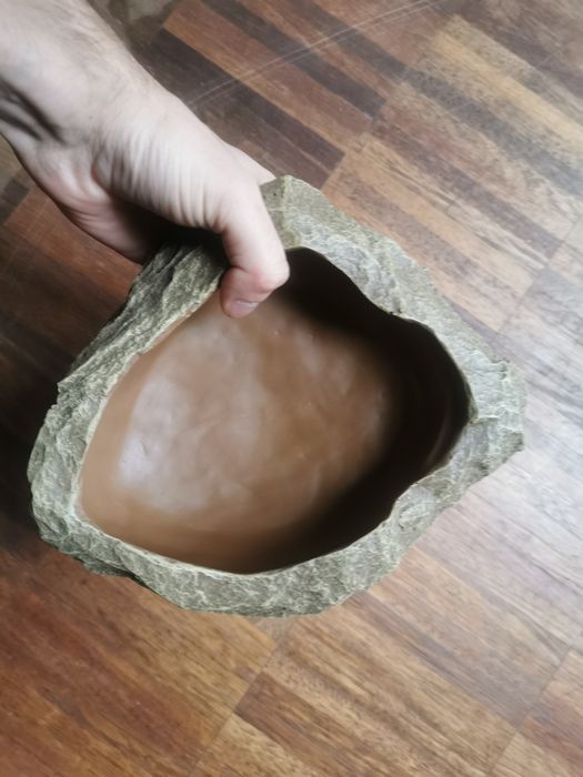 Ciężka miska do terrarium XL duża agama pyton wąż legwan gekon