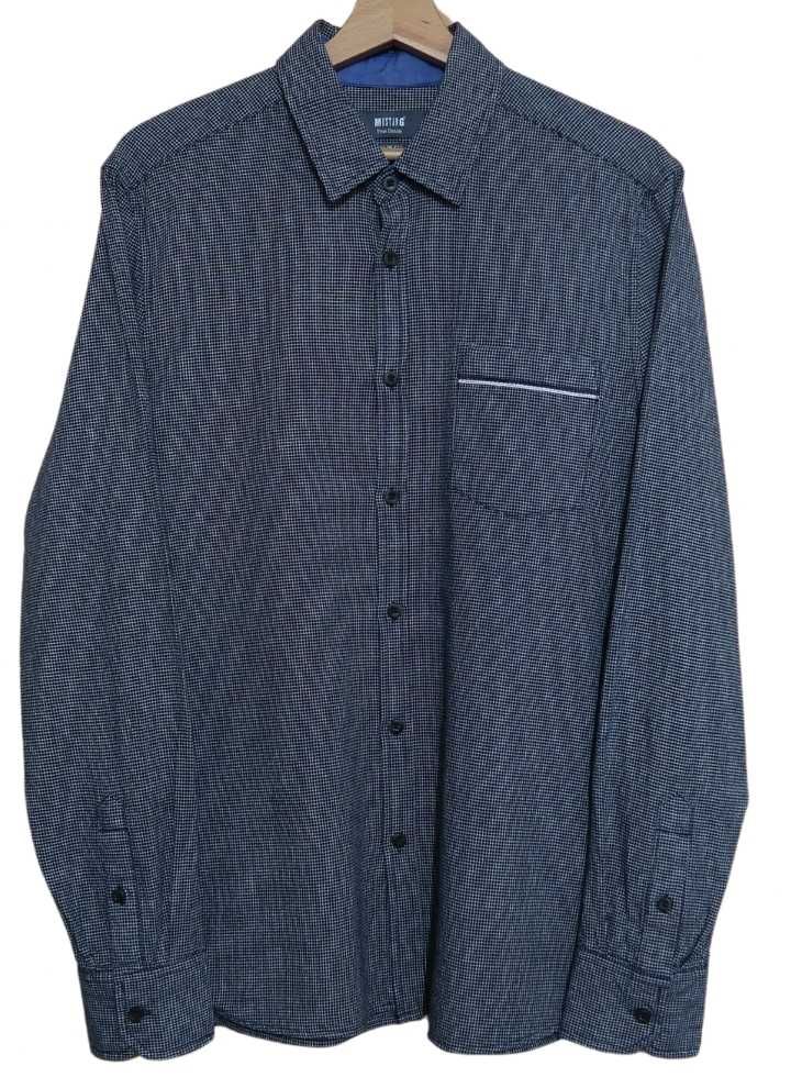 Mustang koszula męska w drobną kratkę Rozmiar M slim fit premium