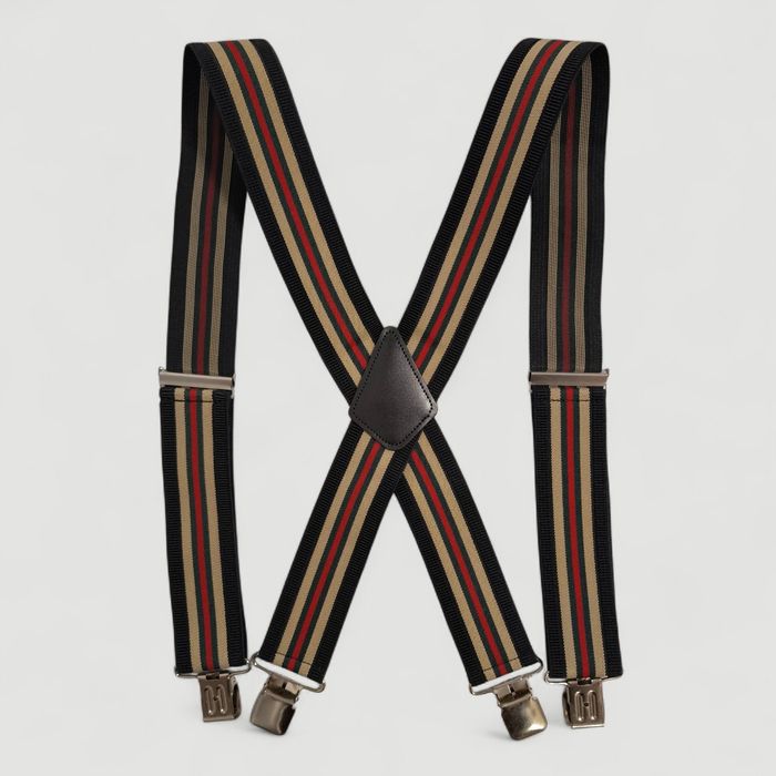 СТИЛЬНІ Міцні еластичні підтяжки X-подібні підтяжки СМУЖКИ широкі 5см