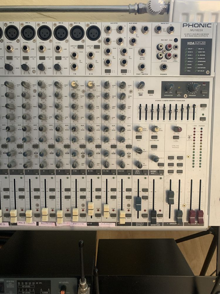 Mixer Phonic MU 1822X