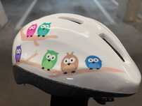 Kask rowerowy dziecięcy Sówki Profex regulowany