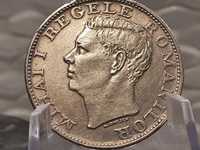Rumunia 500 lei 1944 r moneta srebrna Ag