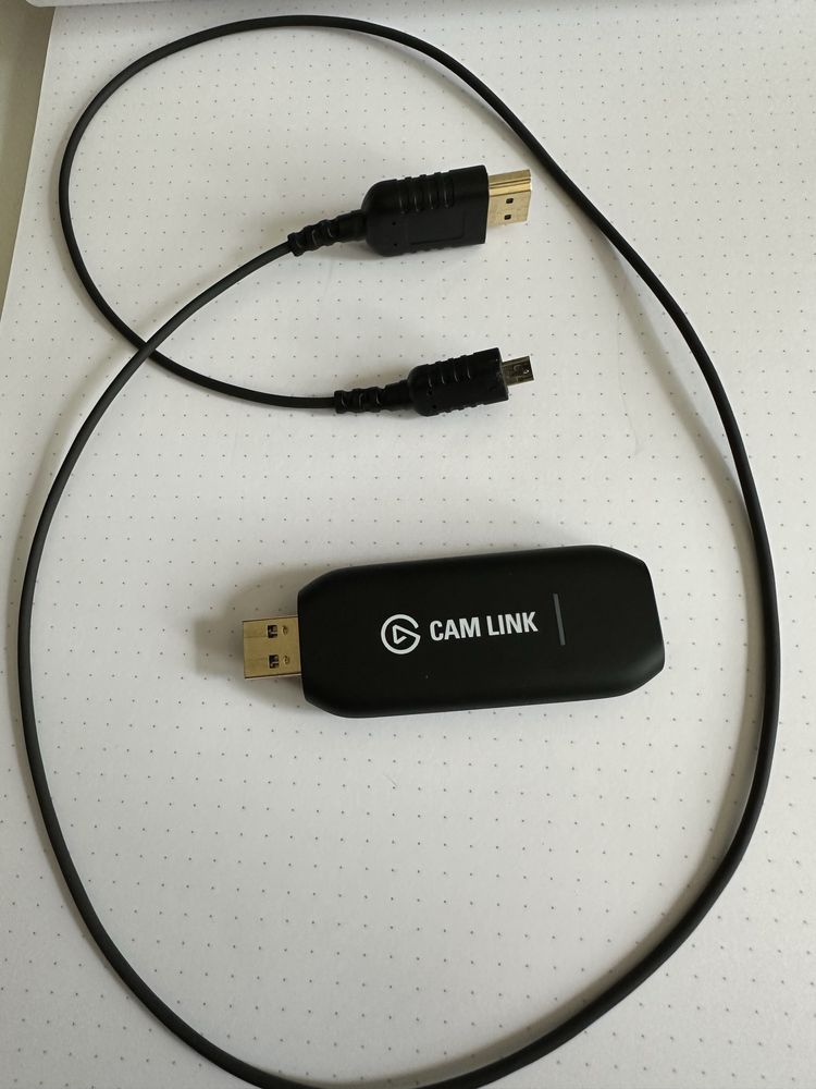 Elgato cam link + kabel micro hdmi - hdmi