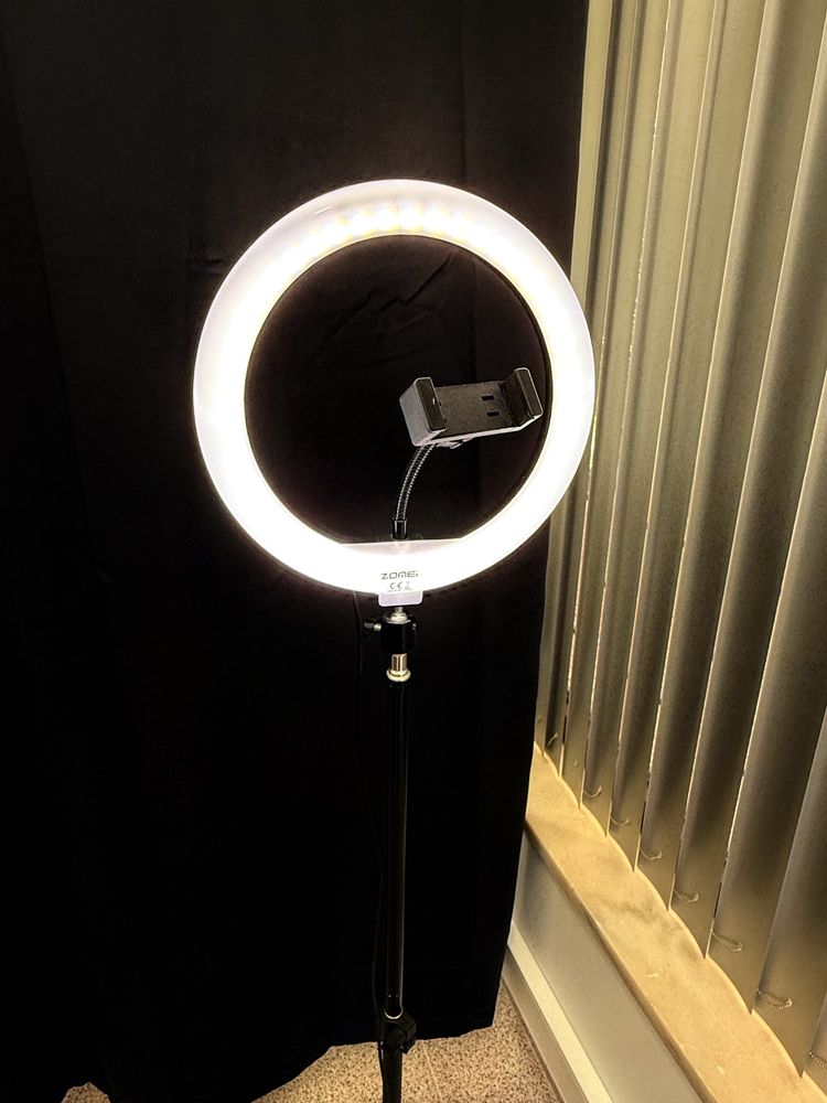 Ring Light com pouco uso