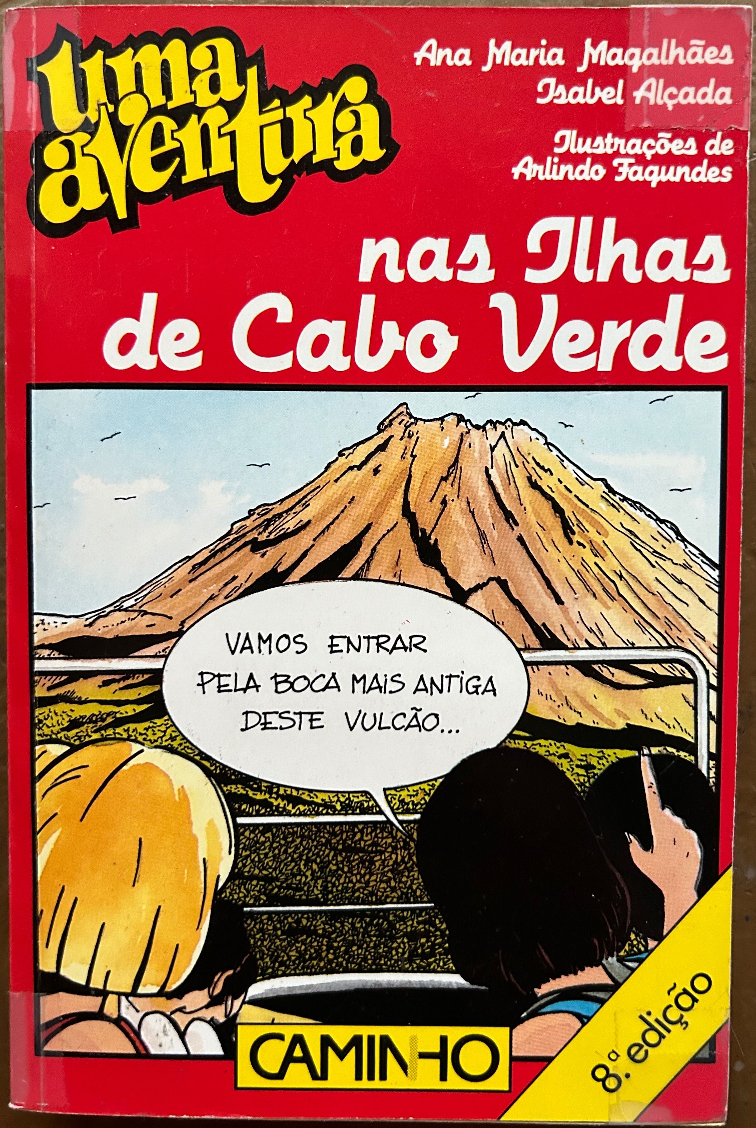 Livro Uma Aventura - Nas Ilhas de Cabo Verde