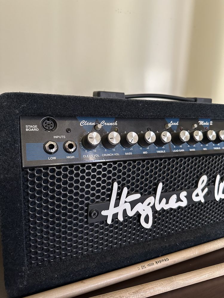 Hughes&Kettner Attax100 Head Blue Carpet + footswitch