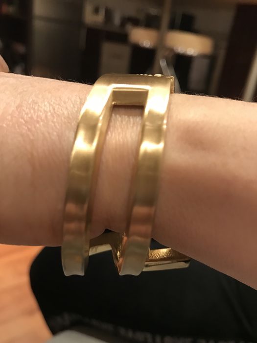 Bransoletka pozłacana