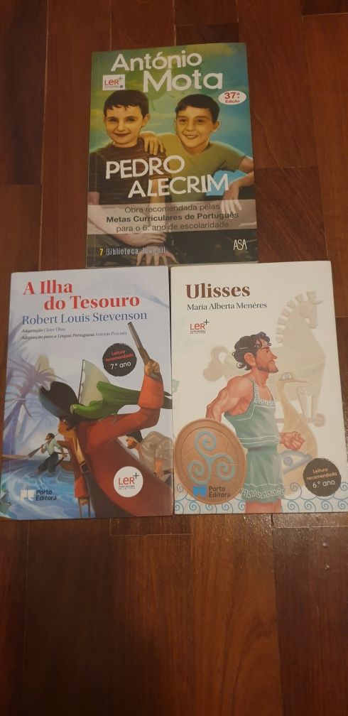 Livros para venda para apoio escolar