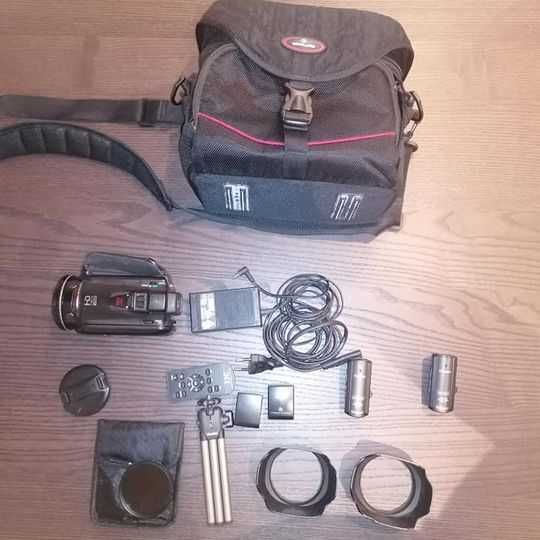 Vídeo - Canon HF G10 com acessórios