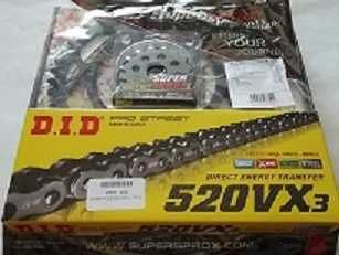 Kit Transmissao com corrente DID X-Ring BMW F 650,G 650 GS