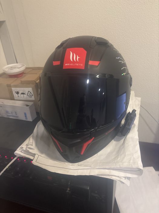 Шолом MT Helmets + гарнітура (за 800 грн) | Хороший стан