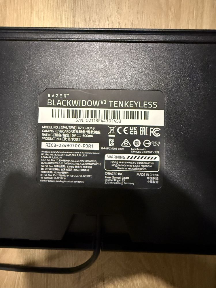 Razer blackwidow v3